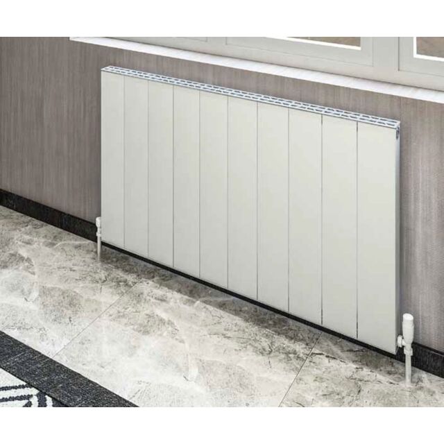 Alt Tag Template: Buy Eastbrook Vesima Matt White Aluminium Horizontal Designer Radiator 600mm H x 503mm W Central Heating by Eastbrook for only £268.61 in Radiators, Aluminium Radiators, Eastbrook Co., Designer Radiators, Horizontal Designer Radiators, 1500 to 2000 BTUs Radiators, White Horizontal Designer Radiators at Main Website Store, Main Website. Shop Now