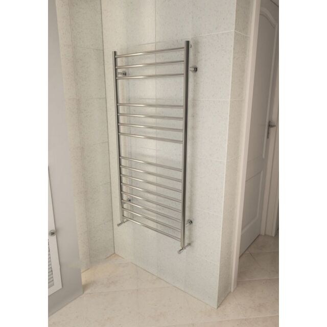 Alt Tag Template: Buy Eastbrook Violla Polished Stainless Steel Heated Towel Rail 790mm H x 500mm W Dual Fuel - Standard by Eastbrook for only £421.76 in Eastbrook Co., Dual Fuel Standard Towel Rails at Main Website Store, Main Website. Shop Now