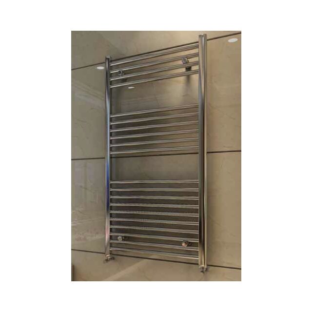 Alt Tag Template: Buy Eastbrook Wingrave Steel Chrome Straight Heated Towel Rail 1600mm H x 500mm W Electric Only - Thermostatic by Eastbrook for only £312.93 in Eastbrook Co., Electric Thermostatic Towel Rails Vertical at Main Website Store, Main Website. Shop Now