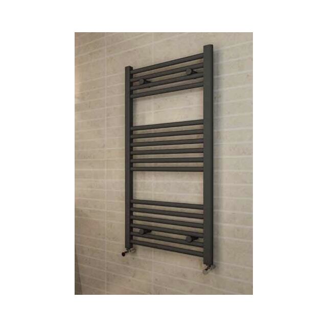 Alt Tag Template: Buy Eastbrook Wingrave Steel Matt Anthracite Straight Heated Towel Rail 800mm H x 400mm W Electric Only - Standard by Eastbrook for only £166.72 in Eastbrook Co., Electric Standard Ladder Towel Rails at Main Website Store, Main Website. Shop Now