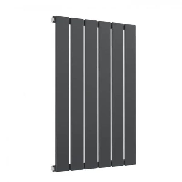 Alt Tag Template: Buy Reina Flat Steel Anthracite Horizontal Designer Radiator 600mm H x 440mm W Single Panel Electric Only - Standard by Reina for only £174.90 in Reina Designer Radiators, Electric Standard Radiators Horizontal at Main Website Store, Main Website. Shop Now