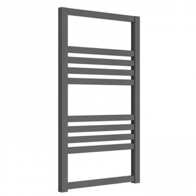 Alt Tag Template: Buy Reina Bolca Aluminium Designer Heated Towel Rail 870mm H x 485mm W Anthracite Electric Only - Standard by Reina for only £331.89 in Reina, Electric Standard Designer Towel Rails at Main Website Store, Main Website. Shop Now