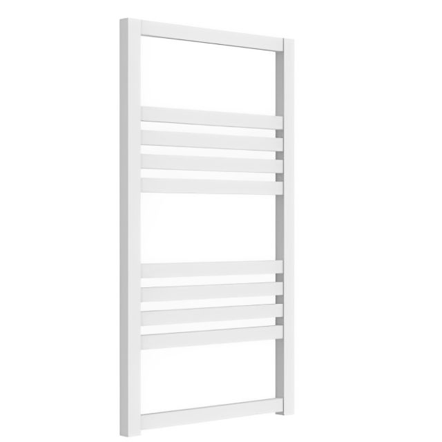 Alt Tag Template: Buy Reina Bolca Aluminium Designer Heated Towel Rail 1200mm H x 485mm W White Electric Only - Standard by Reina for only £419.68 in Reina, Electric Standard Designer Towel Rails at Main Website Store, Main Website. Shop Now