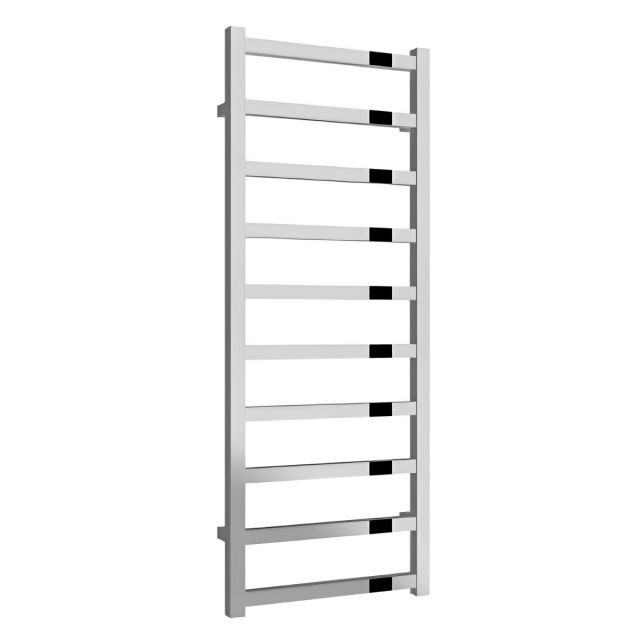 Alt Tag Template: Buy Reina Fano Aluminium Designer Heated Towel Rail 1240mm H x 485mm W Polished Dual Fuel - Standard by Reina for only £409.92 in Reina, Dual Fuel Standard Towel Rails at Main Website Store, Main Website. Shop Now