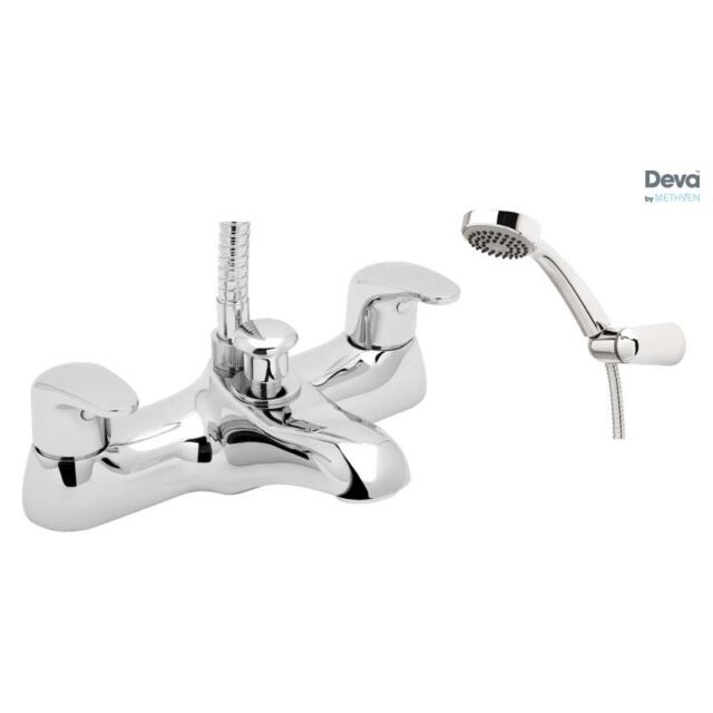 Alt Tag Template: Buy Methven Deva Adore Brass Deck Mounted Bath Shower Mixer Chrome by Methven Deva for only £163.24 in Taps & Wastes, Bath Taps at Main Website Store, Main Website. Shop Now