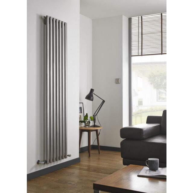 Alt Tag Template: Buy Kartell Aspen Stainless Steel Vertical Designer Radiator 1800mm H x 250mm W Single Panel by Kartell for only £341.55 in 1500 to 2000 BTUs Radiators at Main Website Store, Main Website. Shop Now