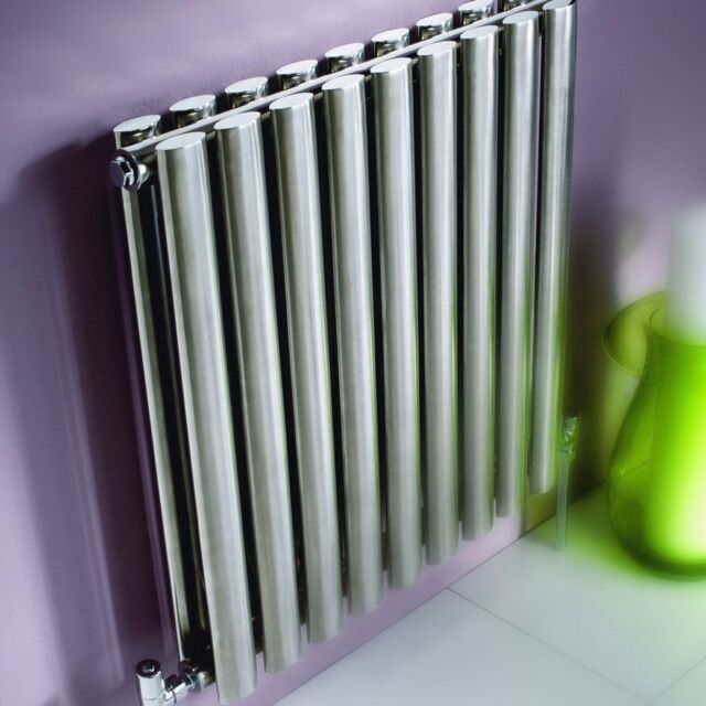Alt Tag Template: Buy Kartell Aspen Stainless Steel Horizontal Designer Radiator 600mm H x 550mm W Double Panel by Kartell for only £410.40 in 2500 to 3000 BTUs Radiators at Main Website Store, Main Website. Shop Now