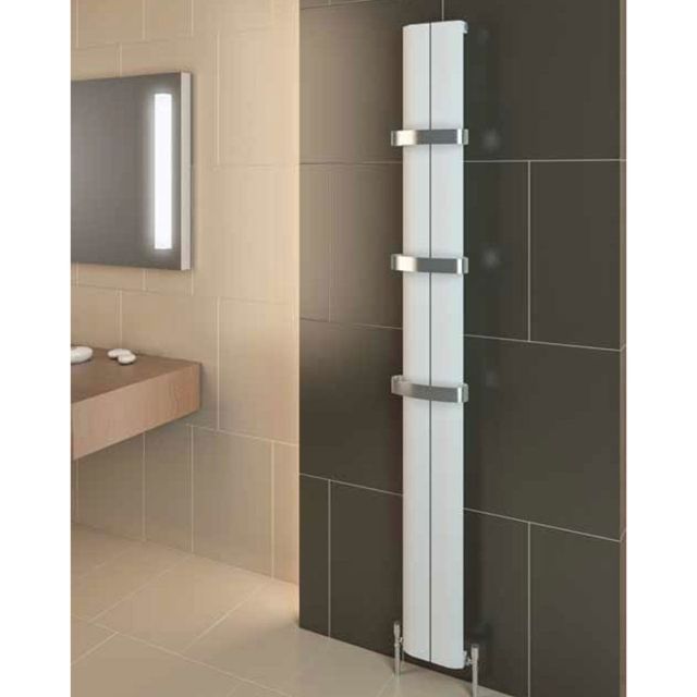 Alt Tag Template: Buy Eastbrook Berlini Aluminium Matt White Vertical Designer Radiator 1800mm H x 185mm W Central Heating by Eastbrook for only £262.77 in Aluminium Radiators, Eastbrook Co., 1500 to 2000 BTUs Radiators at Main Website Store, Main Website. Shop Now