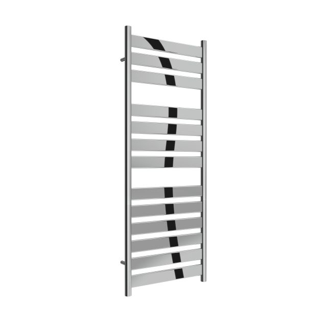 Alt Tag Template: Buy Reina Carpi Steel Chrome Designer Heated Towel Rail 1300mm H x 500mm W Electric Only - Thermostatic by Reina for only £352.96 in Electric Thermostatic Towel Rails Vertical at Main Website Store, Main Website. Shop Now