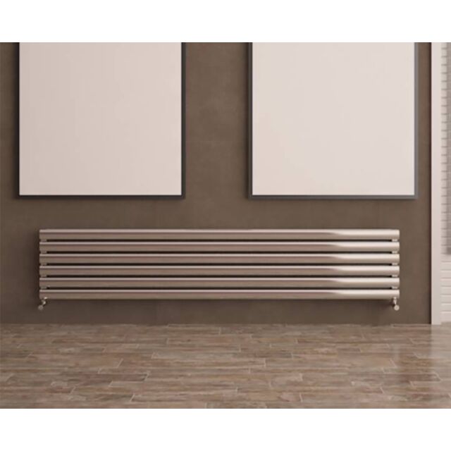 Alt Tag Template: Buy Carisa Tallis XL Aluminium Horizontal Designer Radiator 350mm x 1800mm Double Panel - Polished Anodized by Carisa for only £408.86 in Radiators, Aluminium Radiators, Carisa Designer Radiators, Designer Radiators, Horizontal Designer Radiators at Main Website Store, Main Website. Shop Now
