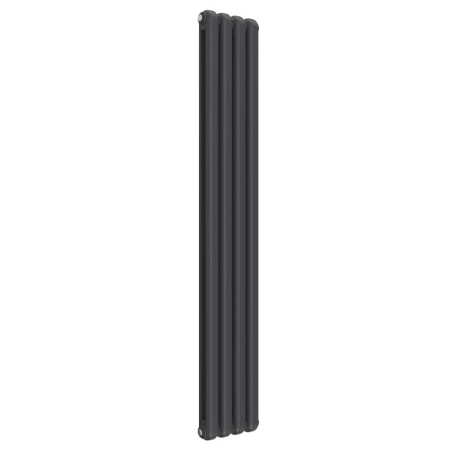 Alt Tag Template: Buy Reina Coneva Steel Anthracite Vertical Designer Radiator 1800mm H x 300mm W by Reina for only £191.82 in Radiators, Designer Radiators, 3500 to 4000 BTUs Radiators, Vertical Designer Radiators, Reina Designer Radiators, Anthracite Vertical Designer Radiators at Main Website Store, Main Website. Shop Now