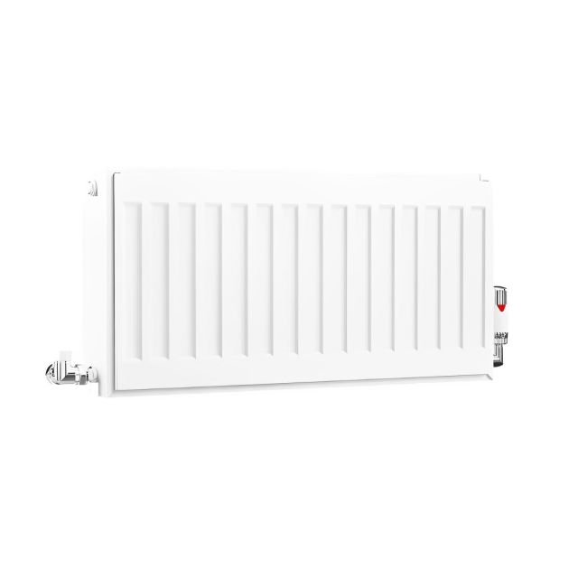Alt Tag Template: Buy Kartell Kompact Type 22 Double Panel Double Convector Radiator 600mm H x 300mm W White by Kartell for only £88.20 in Radiators, Kartell UK, Panel Radiators, Kartell UK, Kartell UK Radiators, Double Panel Double Convector Radiators Type 22, 600mm High Series at Main Website Store, Main Website. Shop Now