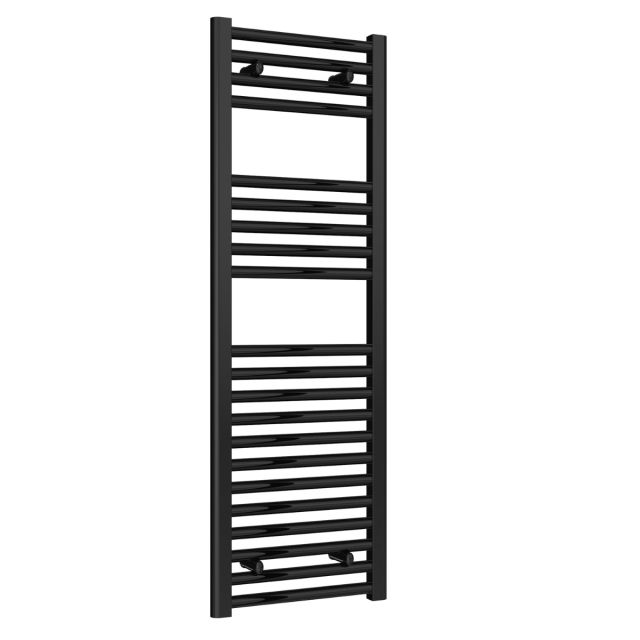 Alt Tag Template: Buy Reina Diva Steel Straight Black Heated Towel Rail 1200mm H x 400mm W Central Heating by Reina for only £106.02 in Autumn Sale, Reina, 1500 to 2000 BTUs Towel Rails, Black Ladder Heated Towel Rails at Main Website Store, Main Website. Shop Now