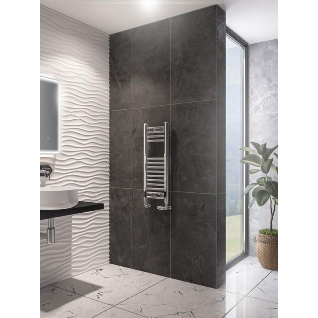 Alt Tag Template: Buy Eastbrook Wingrave Straight Chrome Designer Towel Rail 800mm High x 300mm Wide by Eastbrook for only £105.54 in Towel Rails, Eastbrook Co., Designer Heated Towel Rails, Heated Towel Rails Ladder Style at Main Website Store, Main Website. Shop Now