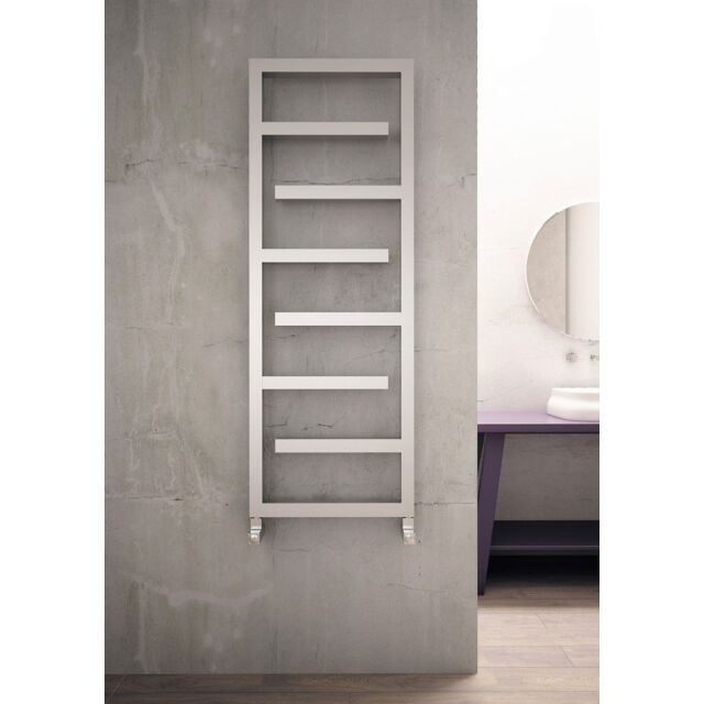 Alt Tag Template: Buy Carisa Eclipse Brushed Stainless Steel Designer Heated Towel Rail 880mm x 500mm Central Heating by Carisa for only £570.86 in Towel Rails, Carisa Designer Radiators, Designer Heated Towel Rails, Stainless Steel Designer Heated Towel Rails at Main Website Store, Main Website. Shop Now