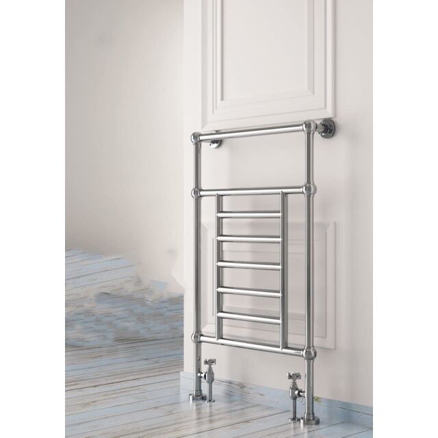 Alt Tag Template: Buy Carisa Edward Floor Standing Traditional Heated Towel Rail 950mm x 650mm Chrome by Carisa for only £337.13 in Traditional Radiators, SALE, Carisa Designer Radiators, 0 to 1500 BTUs Towel Rail, Carisa Towel Rails, Custom Painted Designer Heated Towel Rails at Main Website Store, Main Website. Shop Now