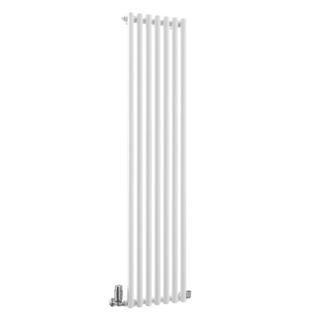Alt Tag Template: Buy Eastgate Lorelai Steel Round Tube Single Panel Vertical Designer Radiator White 1520mm H x 232mm W by Eastgate for only £218.95 in Radiators, Eastgate Radiators, Designer Radiators, Eastgate Designer Radiators, Vertical Designer Radiators, White Vertical Designer Radiators at Main Website Store, Main Website. Shop Now