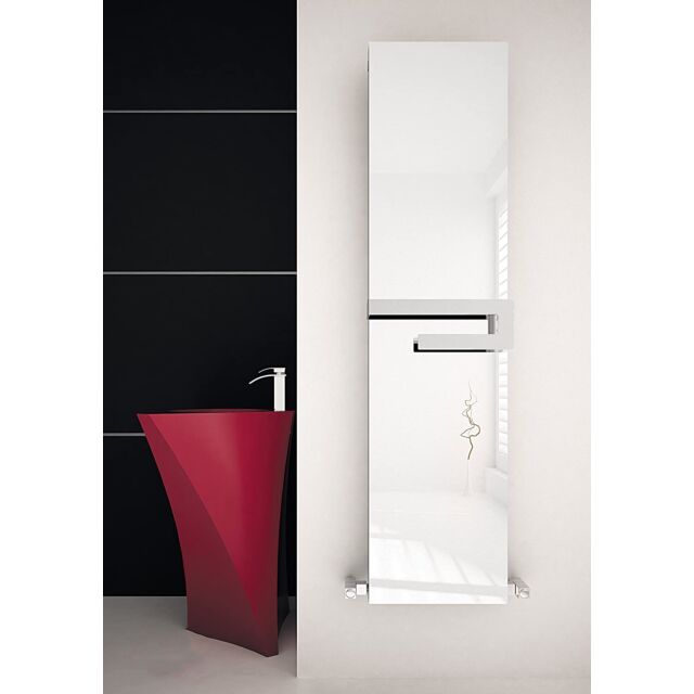Alt Tag Template: Buy Carisa Elvino Bath Mirror Aluminium Custom Painted Vertical Designer Radiator 1800mm x 370mm by Carisa for only £648.50 in Autumn Sale, January Sale, Radiators, Carisa Designer Radiators, Designer Radiators, Carisa Radiators, Vertical Designer Radiators at Main Website Store, Main Website. Shop Now