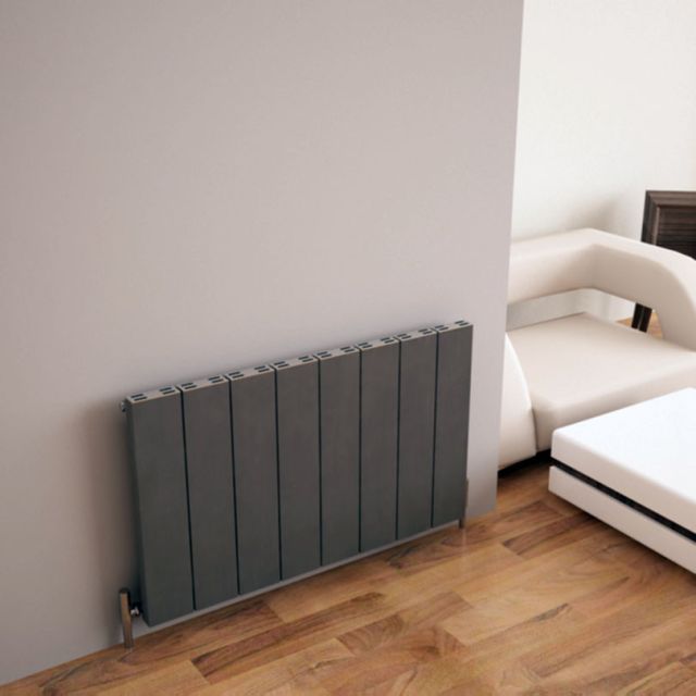 Alt Tag Template: Buy Carisa Elvino Aluminium Horizontal Designer Radiator 600mm x 995mm - Textured Metallic Grey by Carisa for only £520.75 in Shop By Brand, Radiators, Aluminium Radiators, Carisa Designer Radiators, Designer Radiators, Carisa Radiators, Horizontal Designer Radiators, Aluminium Horizontal Designer Radiators at Main Website Store, Main Website. Shop Now