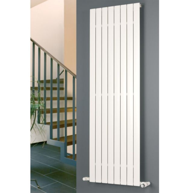 Alt Tag Template: Buy Eucotherm Mars DELUXE Single Flat Panel Vertical Designer Radiator White 1800mm H x 595mm W by Eucotherm for only £396.51 in 4000 to 4500 BTUs Radiators, Vertical Designer Radiators at Main Website Store, Main Website. Shop Now