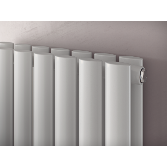 Alt Tag Template: Buy Eucotherm Nova Tube Duo 600 Vertical Designer Radiator White 600mm H x 410mm W by Eucotherm for only £166.63 in 1500 to 2000 BTUs Radiators, Vertical Designer Radiators at Main Website Store, Main Website. Shop Now