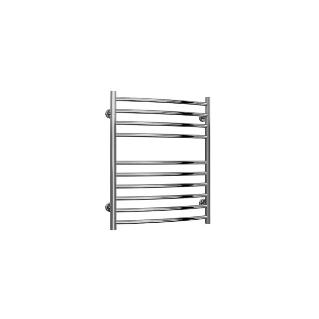 Alt Tag Template: Buy Reina Eos Polished Curved Stainless Steel Heated Towel Rail 720mm H x 600mm W Electric Only - Standard by Reina for only £285.76 in Electric Standard Ladder Towel Rails, Curved Stainless Steel Heated Towel Rails at Main Website Store, Main Website. Shop Now
