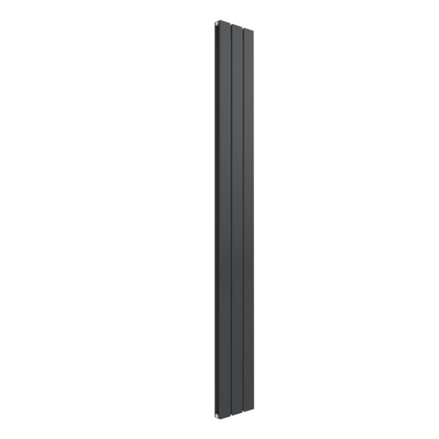 Alt Tag Template: Buy Reina Flat Steel Anthracite Vertical Designer Double Panel Radiator 1800mm H x 218mm W, Central Heating by Reina for only £181.83 in 1500 to 2000 BTUs Radiators, Reina Designer Radiators at Main Website Store, Main Website. Shop Now
