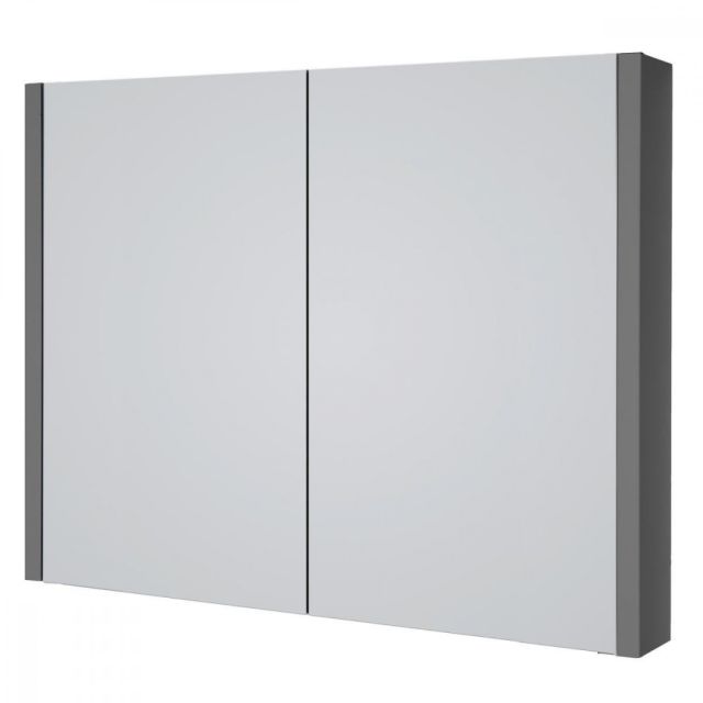 Alt Tag Template: Buy Kartell FUR098PU K-Vit Purity Mirror Cabinet H 650 X W 800 X D 120mm, Grey Gloss by Kartell for only £201.32 in Furniture, Kartell UK, Bathroom Cabinets & Storage, Bathroom Mirrors, Kartell UK Bathrooms, Modern Bathroom Cabinets at Main Website Store, Main Website. Shop Now