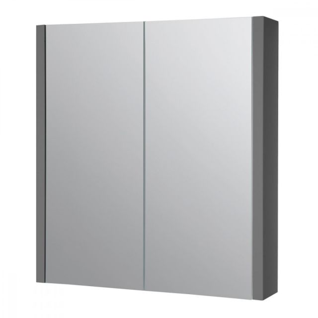 Alt Tag Template: Buy Kartell FUR114PU K-Vit Purity Mirror Cabinet H 650 X W 600 X D 120mm, Grey Gloss by Kartell for only £186.86 in Furniture, Kartell UK, Bathroom Cabinets & Storage, Bathroom Mirrors, Kartell UK Bathrooms, Modern Bathroom Cabinets at Main Website Store, Main Website. Shop Now