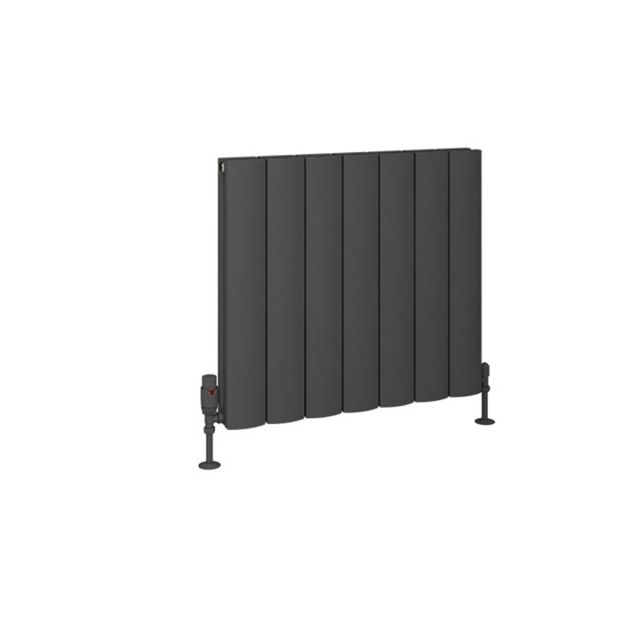 Alt Tag Template: Buy Eastbrook Guardia Aluminium Matt Anthracite Horizontal Designer Radiator 600mm H x 660mm W Central Heating by Eastbrook for only £447.81 in Radiators, Aluminium Radiators, Eastbrook Co., Designer Radiators, Horizontal Designer Radiators, 2500 to 3000 BTUs Radiators, Anthracite Horizontal Designer Radiators at Main Website Store, Main Website. Shop Now
