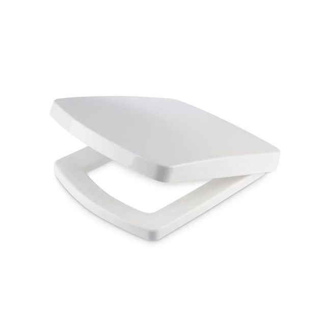 Alt Tag Template: Buy Kartell POT265PU K-Vit Pure Deluxe Soft Close Seat, White Finish by Kartell for only £64.50 in Accessories, Suites, Bathroom Accessories, Toilet Accessories, Kartell UK, Kartell UK Bathrooms, Toilet Seats, Toilet Seats, Kartell UK - Toilets at Main Website Store, Main Website. Shop Now