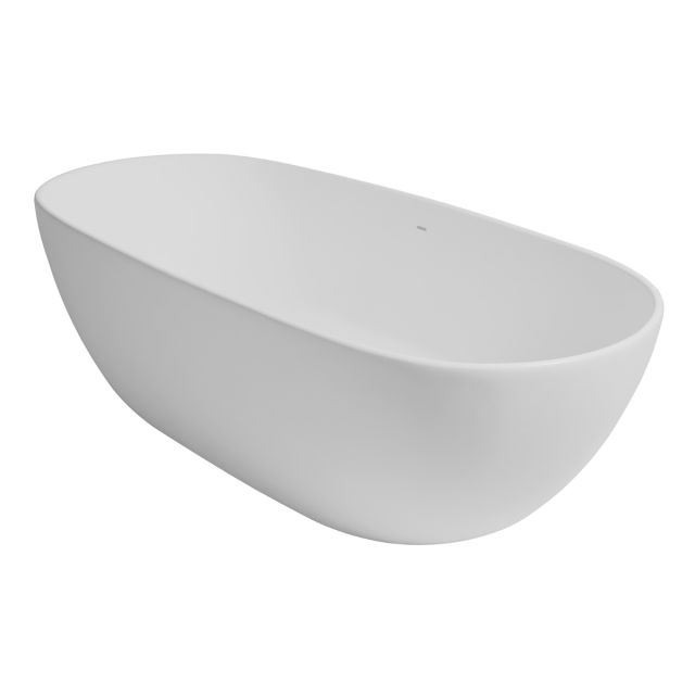 Alt Tag Template: Buy BC Designs Crea Cian Solid Surface Freestanding Bath 1665mm X 780mm, Matt White by BC Designs for only £2,234.12 in Shop By Brand, Baths, BC Designs, Free Standing Baths, BC Designs Baths, Modern Freestanding Baths, Bc Designs Freestanding Baths at Main Website Store, Main Website. Shop Now