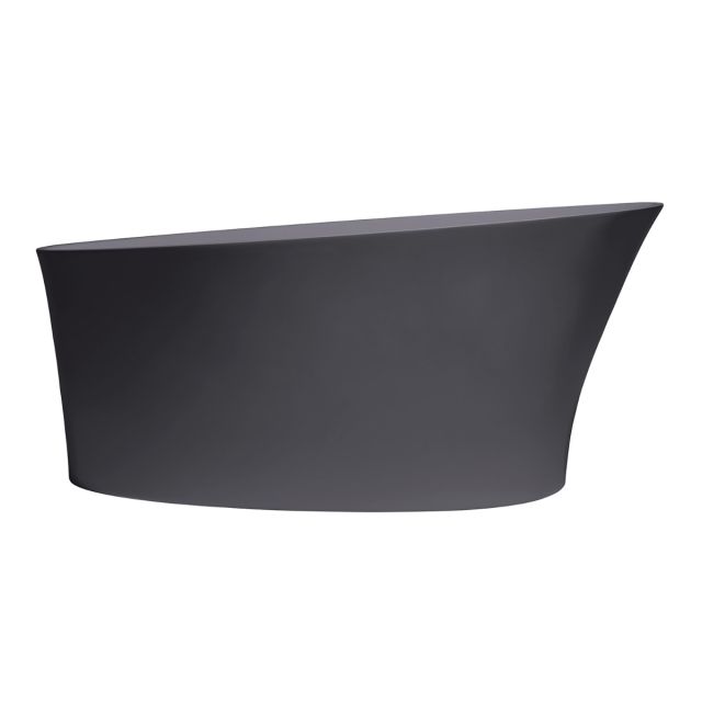 Alt Tag Template: Buy BC Designs Delicata Cian Solid Surface Freestanding Bath 1520mm X 715mm, Gunmetal by BC Designs for only £2,419.41 in Shop By Brand, Baths, BC Designs, Free Standing Baths, BC Designs Baths, Modern Freestanding Baths, Bc Designs Freestanding Baths at Main Website Store, Main Website. Shop Now