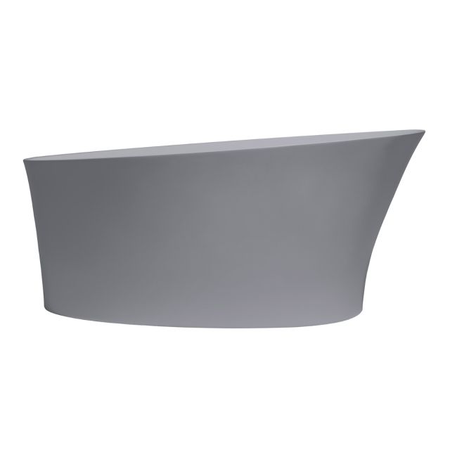 Alt Tag Template: Buy BC Designs Delicata Cian Solid Surface Freestanding Bath 1520mm X 715mm, Powder Grey by BC Designs for only £2,419.41 in Shop By Brand, Baths, BC Designs, Free Standing Baths, BC Designs Baths, Modern Freestanding Baths, Bc Designs Freestanding Baths at Main Website Store, Main Website. Shop Now