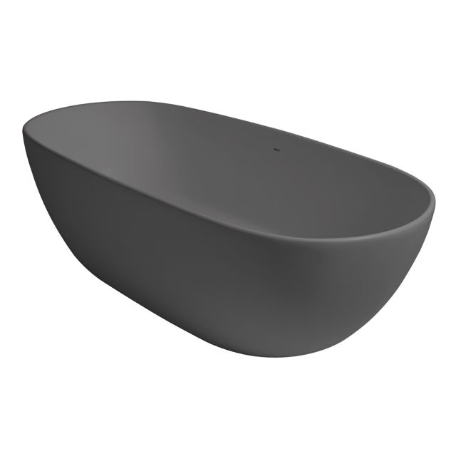 Alt Tag Template: Buy BC Designs Crea Cian Solid Surface Freestanding Bath 1665mm X 780mm, Industrial Grey by BC Designs for only £2,234.12 in Shop By Brand, Baths, BC Designs, Free Standing Baths, BC Designs Baths, Modern Freestanding Baths, Bc Designs Freestanding Baths at Main Website Store, Main Website. Shop Now