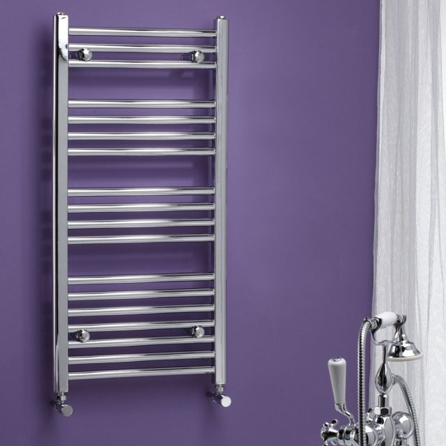Alt Tag Template: Buy Kartell K-Rail New 25mm Steel Straight Chrome Heated Towel Rail 600mm H x 1200mm W by Kartell for only £106.00 in Autumn Sale, Towel Rails, Kartell UK, Heated Towel Rails Ladder Style, Kartell UK Towel Rails, Chrome Ladder Heated Towel Rails, Straight Chrome Heated Towel Rails at Main Website Store, Main Website. Shop Now