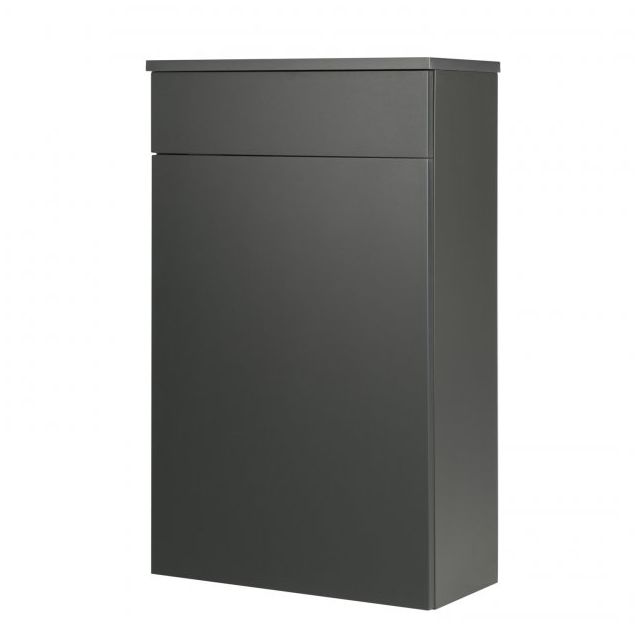 Alt Tag Template: Buy Kartell KOR500WC-G Floor Standing WC Cabinet Unit 500mm x 255mm, Matt Dark Grey by Kartell for only £153.07 in Furniture, WC Units, Kartell UK, Bathroom Cabinets & Storage, Kartell UK Bathrooms, Modern WC Units, Modern Bathroom Cabinets, Kartell UK Baths at Main Website Store, Main Website. Shop Now