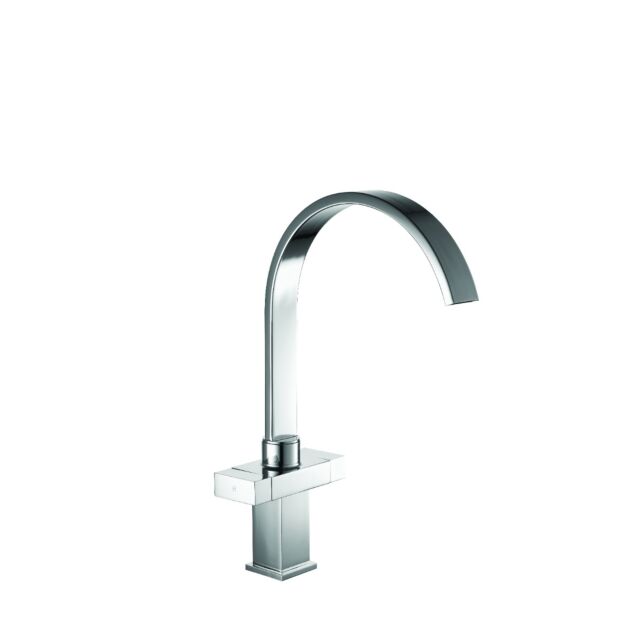 Alt Tag Template: Buy Kartell Square Mono Kitchen Sink Mixer Tap Knob Handle - Chrome by Kartell for only £84.80 in Kitchen, Kitchen Taps at Main Website Store, Main Website. Shop Now