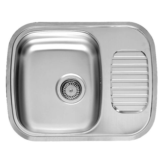 Alt Tag Template: Buy Reginox Regidrain 595 x 470mm Single Bowl Compact and Functional Kitchen Sink by Reginox for only £91.11 in Shop By Brand, Kitchen, Kitchen Sinks, Reginox, Reginox Kitchen Sinks, Stainless Steel Kitchen Sinks, Reginox Stainless Steel Kitchen Sinks at Main Website Store, Main Website. Shop Now