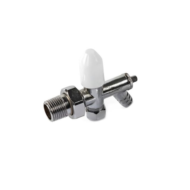 Alt Tag Template: Buy Kartell 15mm Angled Radiator Valve and Lockshield with Galaxy DOC - Chrome and White by Kartell for only £16.93 in Manual Radiator Valves, Radiator Valves, Chrome Radiator Valves, Valve Packs at Main Website Store, Main Website. Shop Now