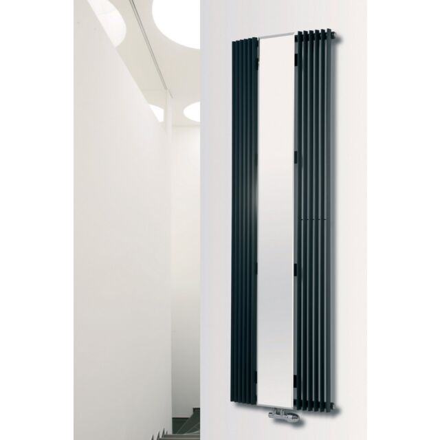 Alt Tag Template: Buy MaxtherM Alton Steel Anthracite Curved Mirror Vertical Designer Radiator 1800mm H x 600mm W by MaxtherM for only £891.23 in SALE, MaxtherM, Maxtherm Designer Radiators, Mirror Vertical Designer Radiators at Main Website Store, Main Website. Shop Now