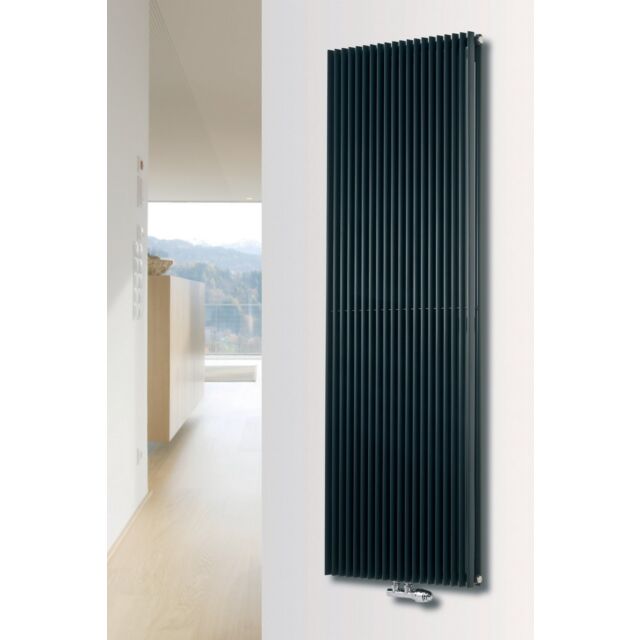 Alt Tag Template: Buy MaxtherM Alton Steel Anthracite Vertical Designer Radiator 1800mm H x 450mm W Single Panel by MaxtherM for only £520.25 in MaxtherM, Maxtherm Designer Radiators, 3500 to 4000 BTUs Radiators at Main Website Store, Main Website. Shop Now