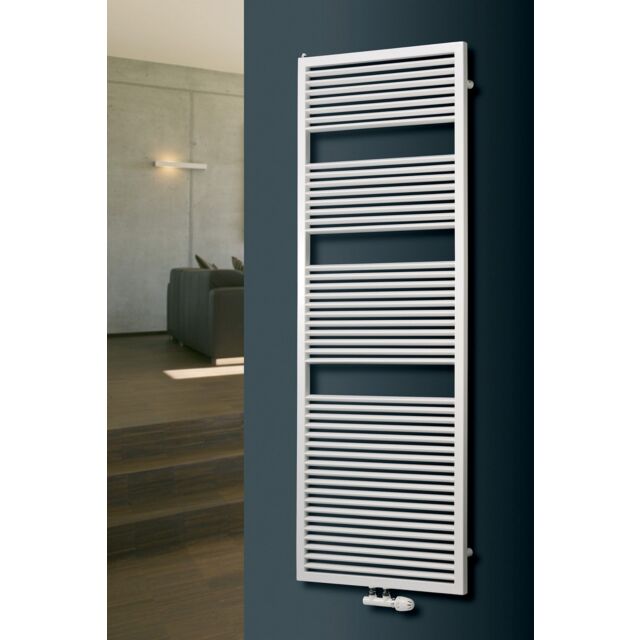 Alt Tag Template: Buy MaxtherM Denbigh Steel White Designer Heated Towel Rail 1270mm x 600mm by MaxtherM for only £391.23 in SALE, MaxtherM, 4500 to 5000 BTUs Towel Rails, Maxtherm Designer Heated Towel Rails, White Designer Heated Towel Rails at Main Website Store, Main Website. Shop Now
