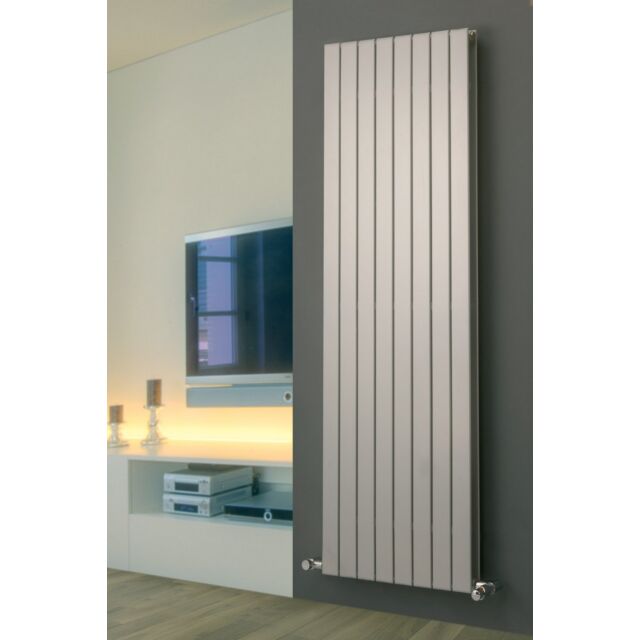 Alt Tag Template: Buy MaxtherM Newport Steel Silver Vertical Designer Radiator 1200mm H x 595mm W Double Panel Central Heating by MaxtherM for only £691.70 in MaxtherM, Maxtherm Designer Radiators, 4000 to 4500 BTUs Radiators at Main Website Store, Main Website. Shop Now