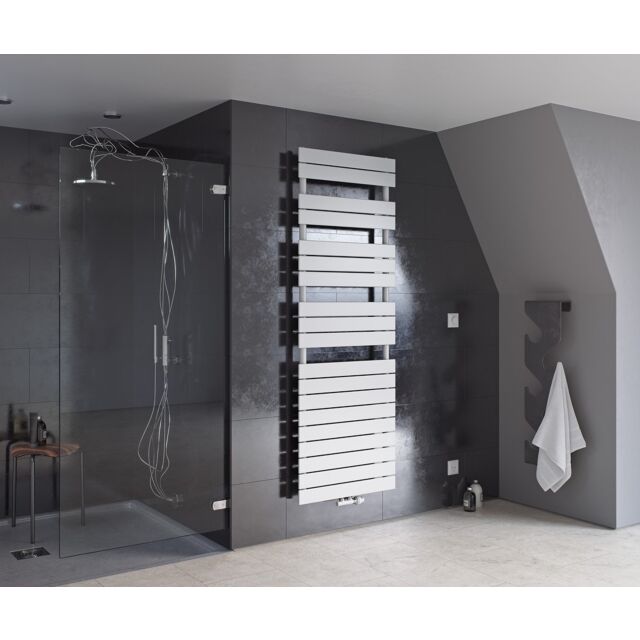 Alt Tag Template: Buy MaxtherM Newport Primus Steel White Designer Heated Towel Rail 970mm x 500mm Single Panel by MaxtherM for only £269.73 in MaxtherM, 2000 to 2500 BTUs Towel Rails, Maxtherm Designer Heated Towel Rails, White Designer Heated Towel Rails at Main Website Store, Main Website. Shop Now