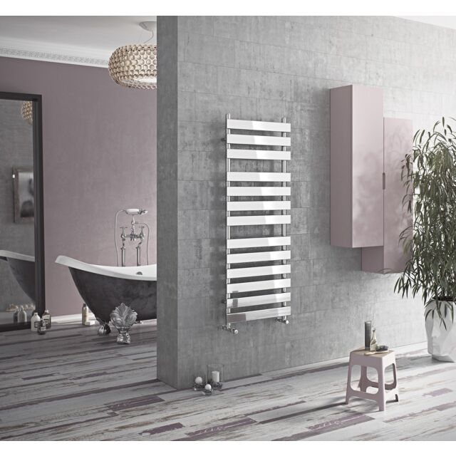 Alt Tag Template: Buy MaxtherM Lonsdale Steel Chrome Designer Heated Towel Rail 950mm H x 500mm W by MaxtherM for only £416.30 in MaxtherM, 0 to 1500 BTUs Towel Rail, Maxtherm Designer Heated Towel Rails at Main Website Store, Main Website. Shop Now
