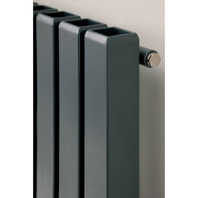 Alt Tag Template: Buy MaxtherM Ventnor Square Tube Steel Anthracite Vertical Designer Radiator by MaxtherM for only £795.15 in View All Radiators, SALE, MaxtherM, Maxtherm Designer Radiators, Anthracite Vertical Designer Radiators at Main Website Store, Main Website. Shop Now