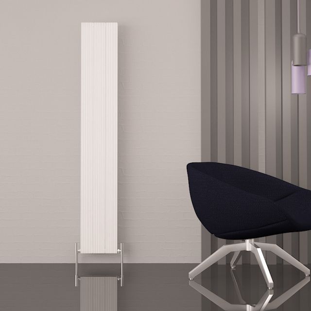 Alt Tag Template: Buy Carisa Monza Aluminium Vertical Designer Radiator 1800mm H x 280mm W Double Panel - Textured White by Carisa for only £354.70 in Aluminium Radiators, Carisa Designer Radiators, 4000 to 4500 BTUs Radiators, Vertical Designer Radiators at Main Website Store, Main Website. Shop Now