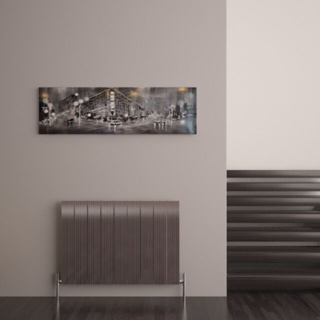 Alt Tag Template: Buy Carisa Monza Aluminium Horizontal Designer Radiator 600mm H x 850mm W Single Panel - Polished Anodized by Carisa for only £339.43 in Radiators, Carisa Designer Radiators, Designer Radiators, Carisa Radiators, Horizontal Designer Radiators, Aluminium Horizontal Designer Radiators at Main Website Store, Main Website. Shop Now