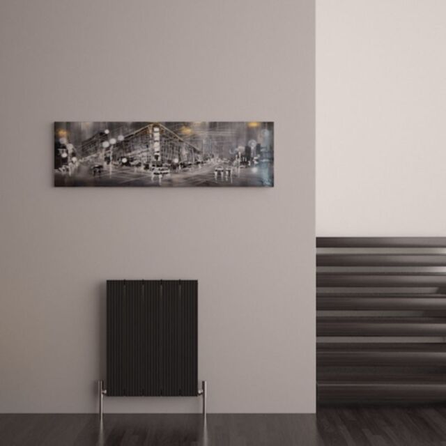 Alt Tag Template: Buy Carisa Monza Aluminium Horizontal Designer Radiator 600mm H x 470mm W Single Panel - Textured Black by Carisa for only £236.07 in Radiators, View All Radiators, Carisa Designer Radiators, Designer Radiators, Carisa Radiators, Horizontal Designer Radiators, 2000 to 2500 BTUs Radiators, Black Horizontal Designer Radiators at Main Website Store, Main Website. Shop Now